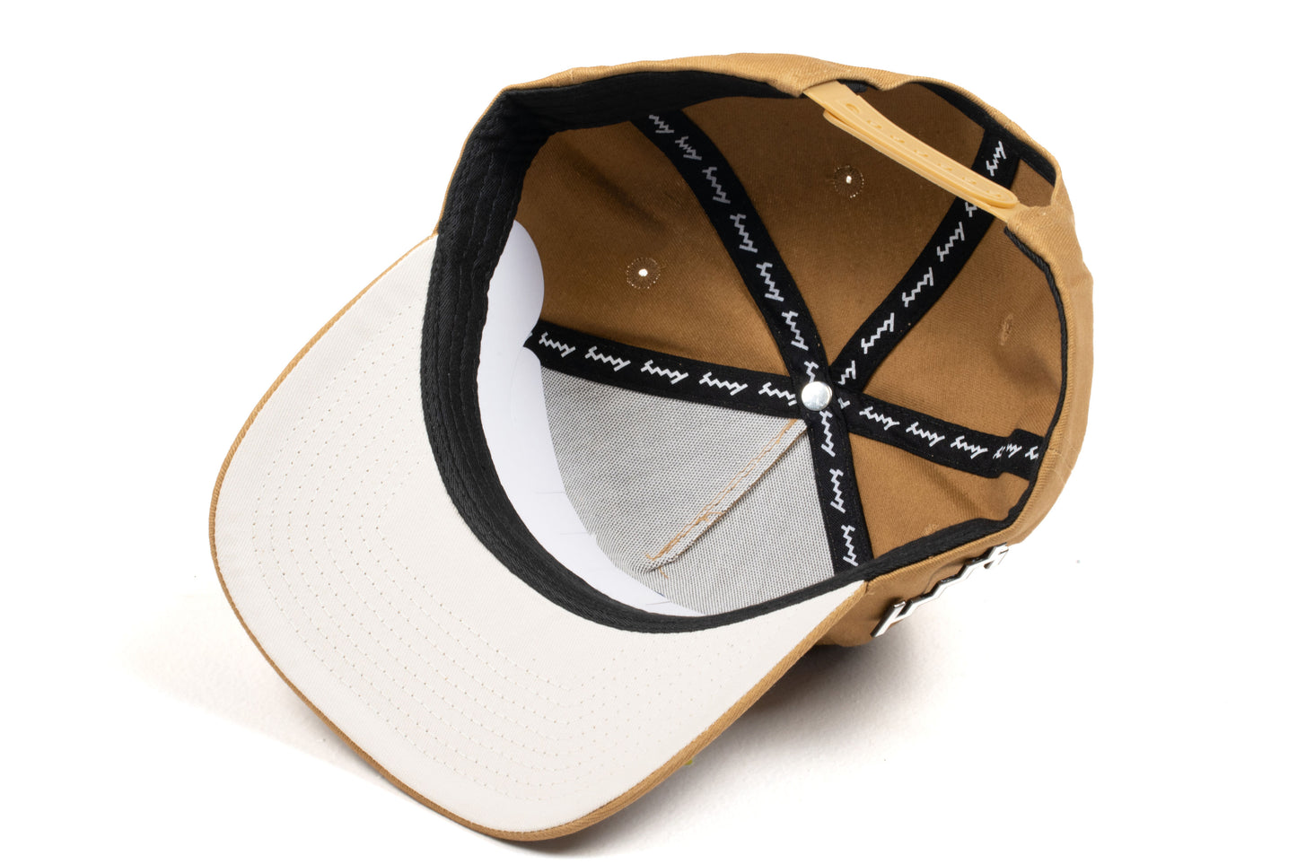 Tan Snapback Cap